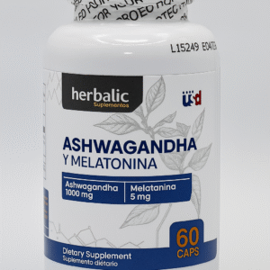 ASHWANGANDHA & MELATONINA X60 Capsulas