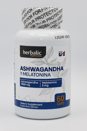 ASHWANGANDHA & MELATONINA X60 Capsulas