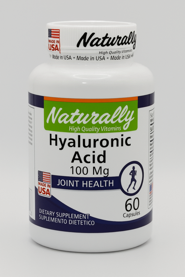 HYALURONICO ACID 100 mg X60 Capsulas Naturally