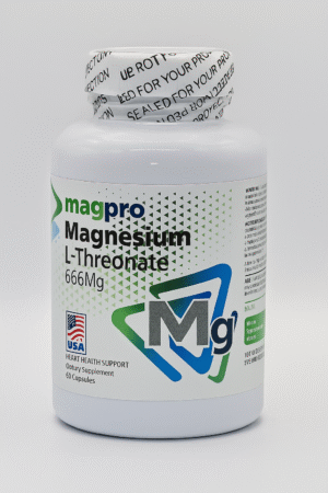 MAGNESIUM L-TREONATE 666 mg X60 Capsulas Magpro