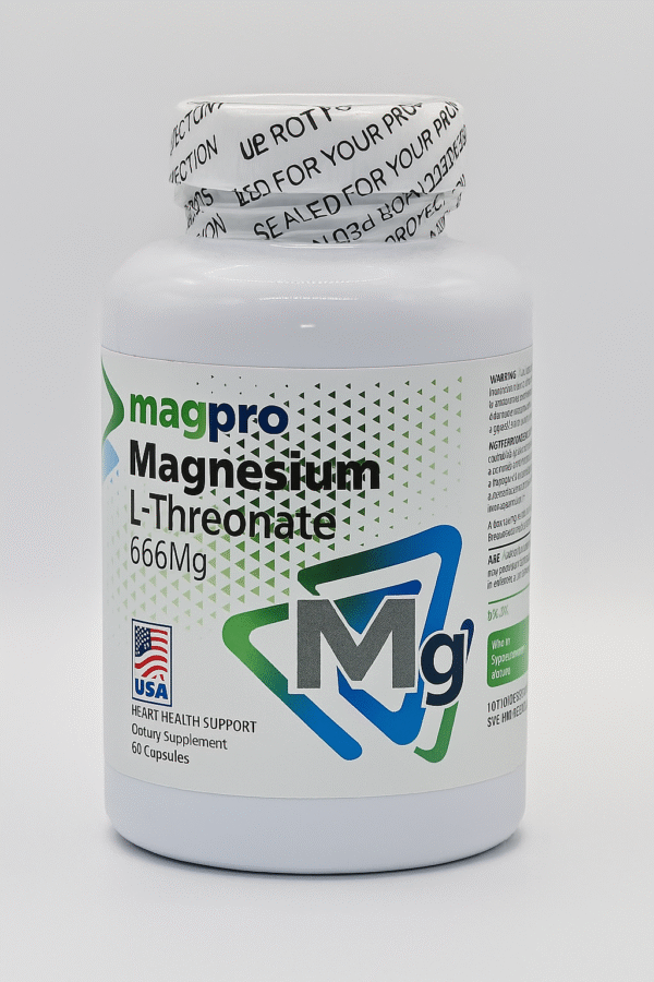 MAGNESIUM L-TREONATE 666 mg X60 Capsulas Magpro