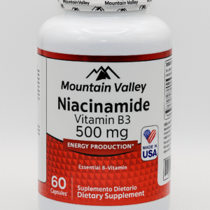 NIACINAMIDE Vitamin B3 500 mg X60 Capsulas Mountain Valley