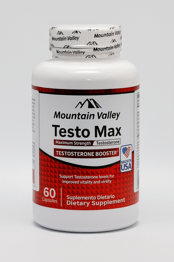 TESTO MAX X60 Capsulas Mountain Valley