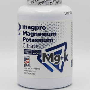 MAGNESIUM & POTASSIUM Citrate X100 Capsulas Magpro
