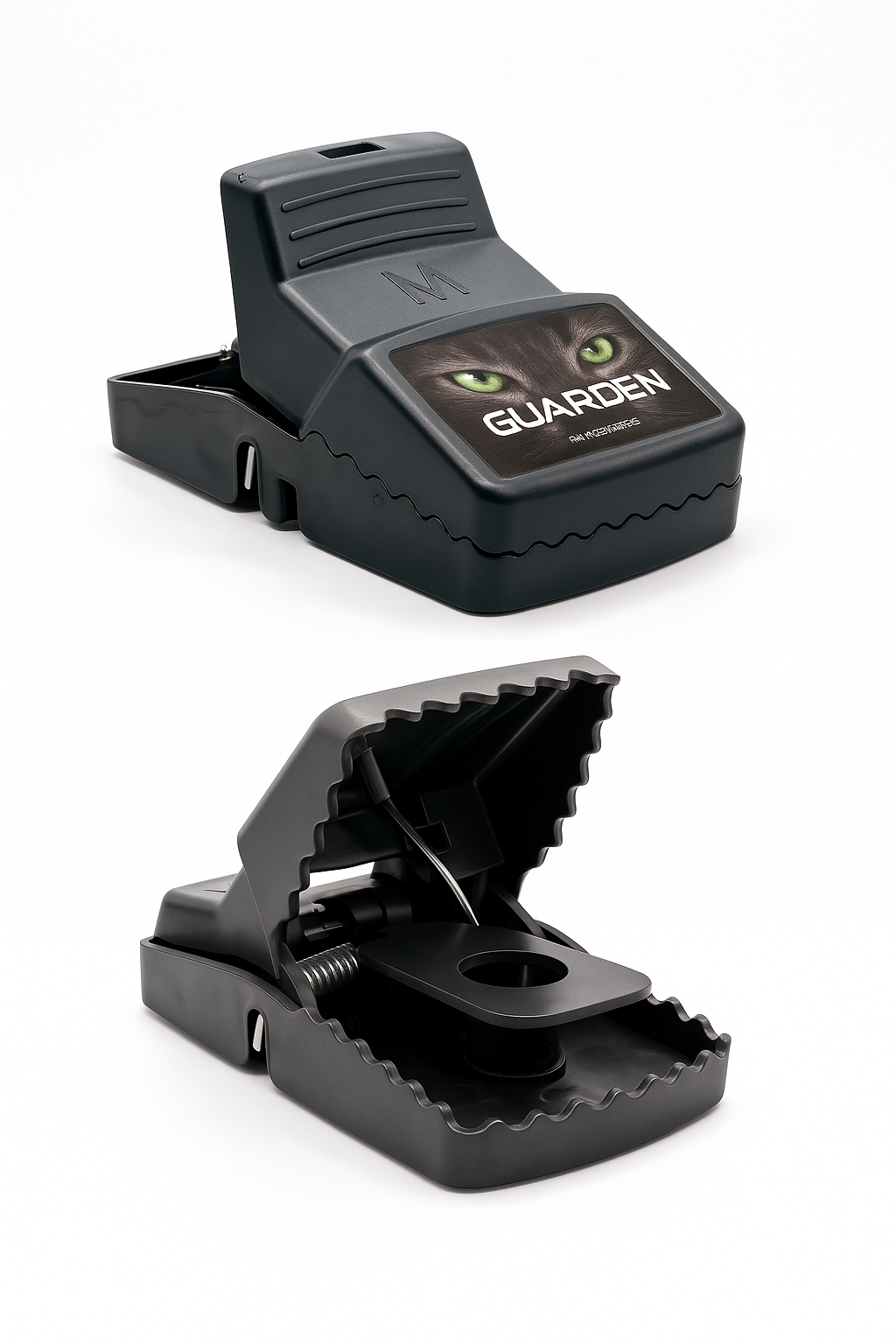 Trampa para Ratas, interiores y exteriores para ratones, ratas - fácil de instalar, potente broche X1