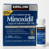 MINOXIDIL Topical Solution USP 5% Kirkland X12 Frascos (2 Cajas 720ml)