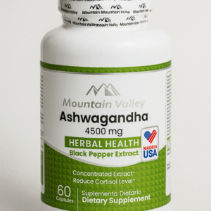 Ashawagandha 4500 mg 60 Capsulas Blandas Mountain Valley