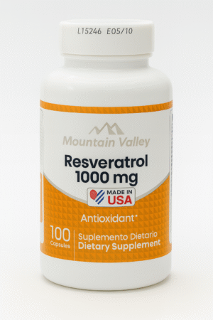 Resveratrol 1000 mg x100 Capsulas Mountain Valley