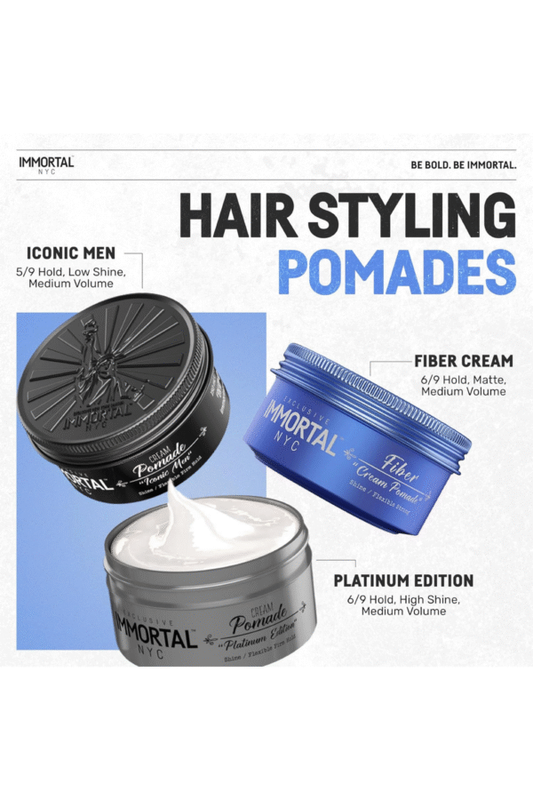 Immortal NYC Fiber Cream Pomade