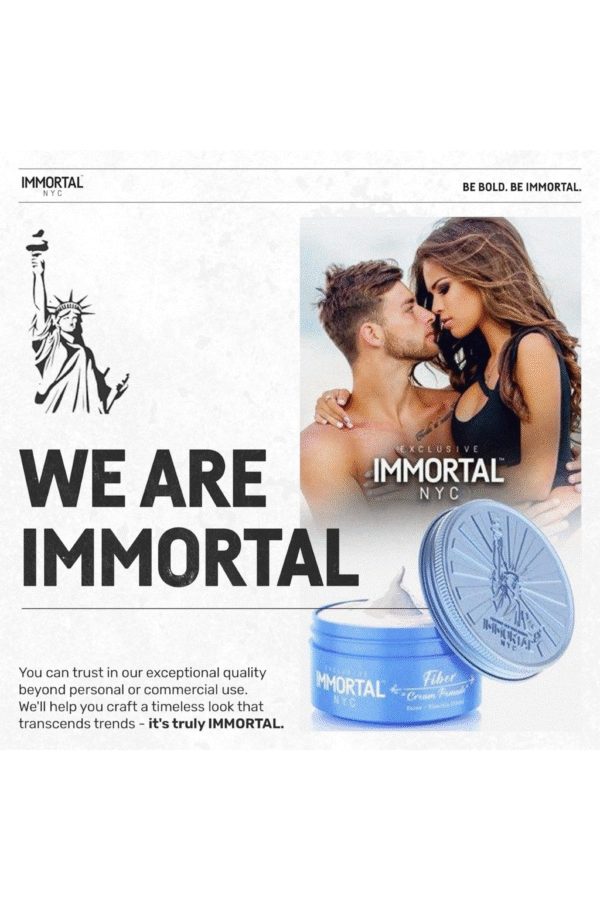 Immortal NYC Fiber Cream Pomade