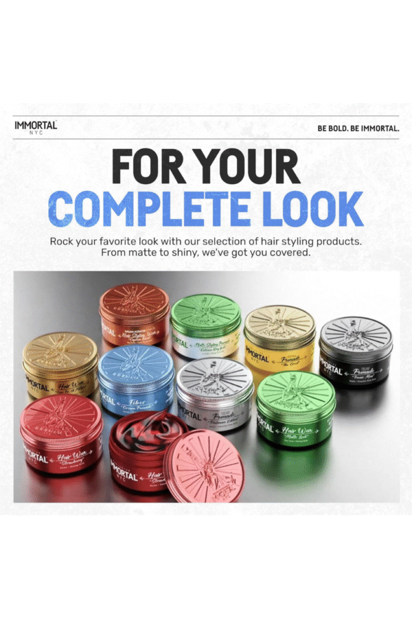 Immortal NYC Fiber Cream Pomade