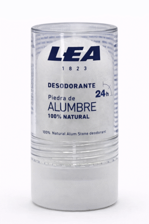 DESODORANTE DE PIEDRA ALUMBRE 24h 100% Natural 120Gr LEA