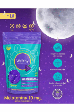 MELATONINA 10mg Gomas x60