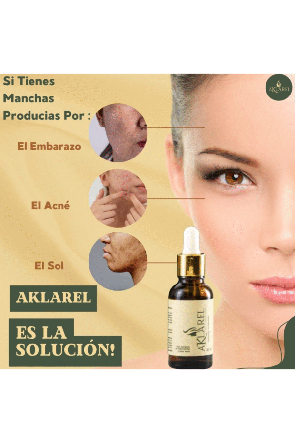 Loción Aclarante Aklarel "ENVIO GRATIS"