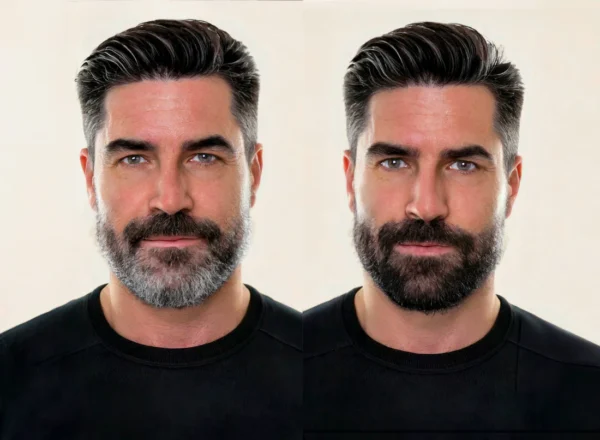 The_beard_mascara_deep_brown_black_before_after_antes_despues_goalsforhim_cosmetica_masculina_avanzada_copia_73cff2a1 Kiss Color K98 Black "Envío Gratis"